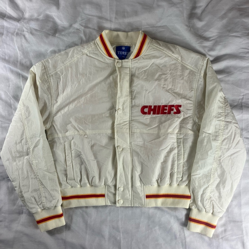 Terez White Pat Mahomes Chiefs Bomber Jacket